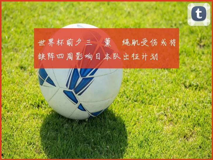 世界杯前夕三笘薰腘绳肌受伤或将缺阵四周影响日本队出征计划