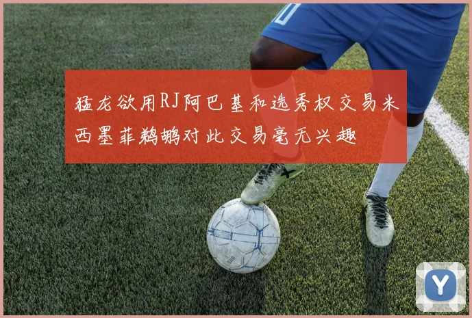 猛龙欲用RJ阿巴基和选秀权交易米西墨菲鹈鹕对此交易毫无兴趣